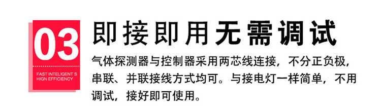 氯乙烯氣體報警器無需調(diào)試